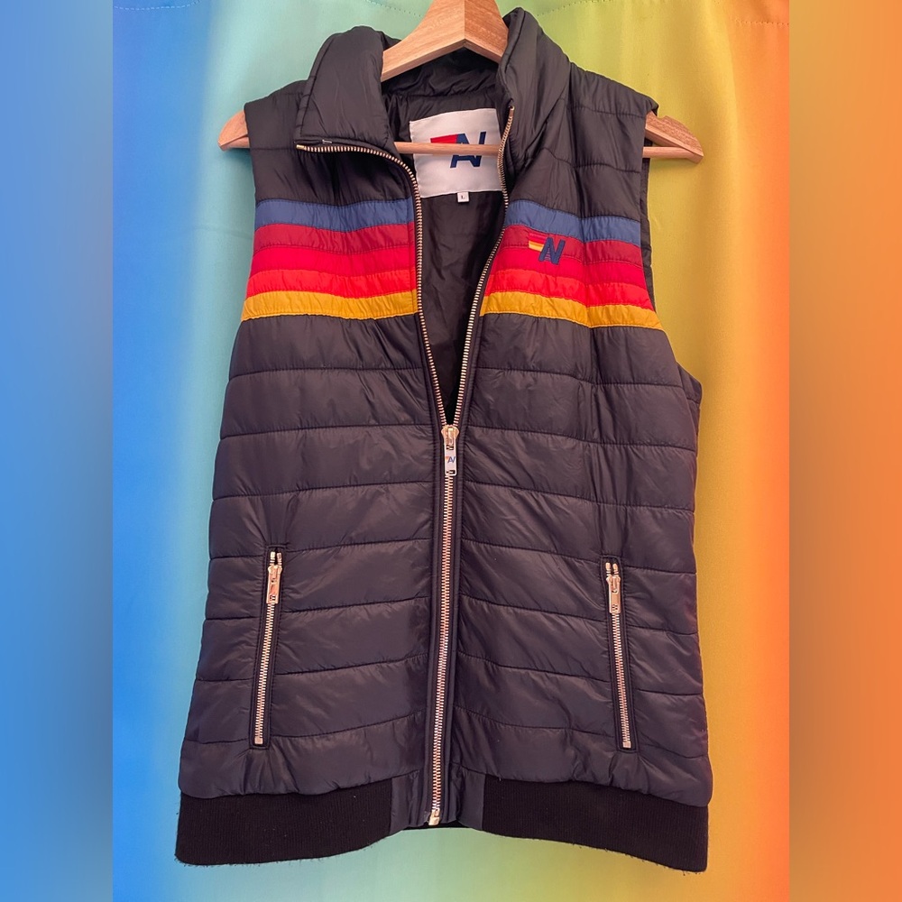 💙-Aviator nation vest size L